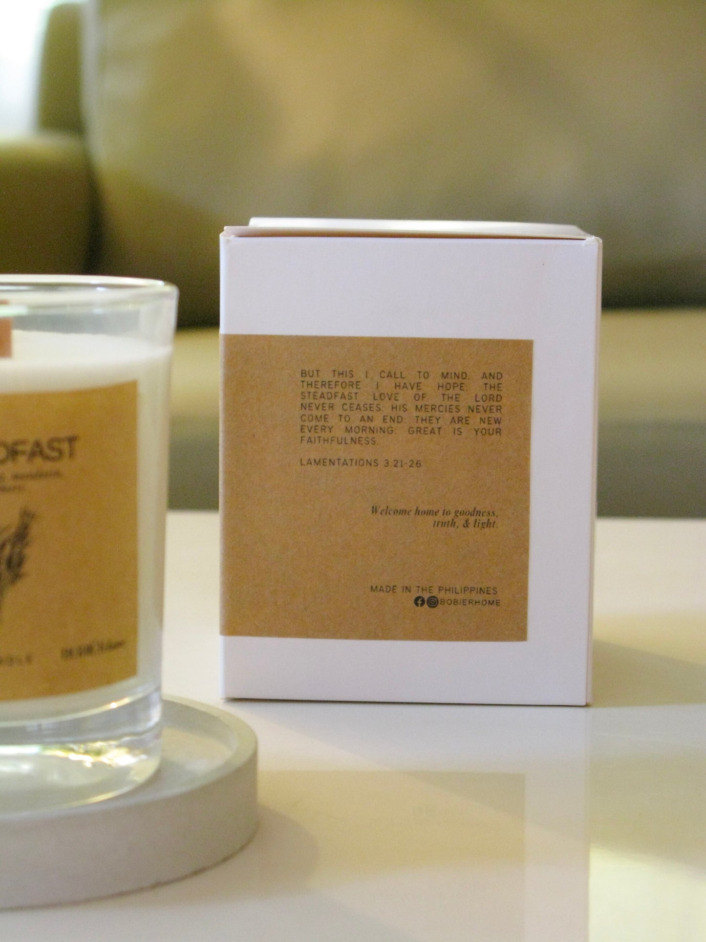 Steadfast - Soy Scented Candle