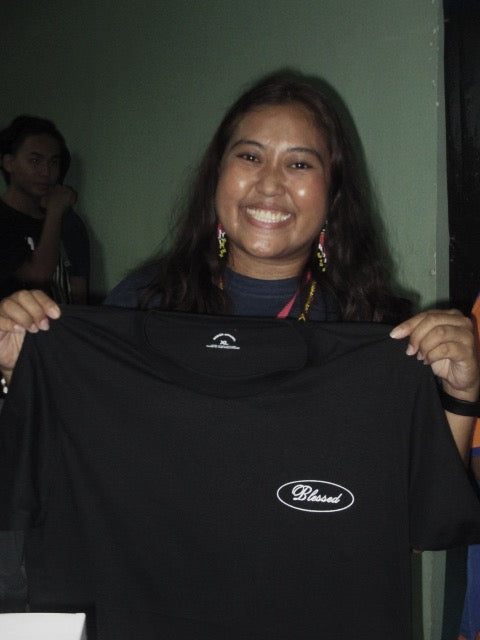"BLESSED" Shirt - Black