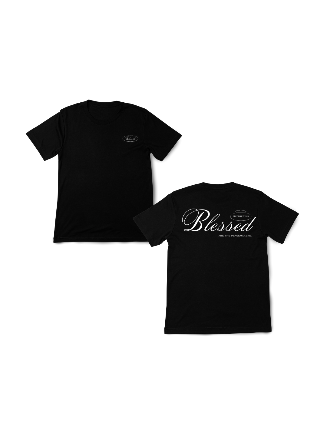 "BLESSED" Shirt - Black