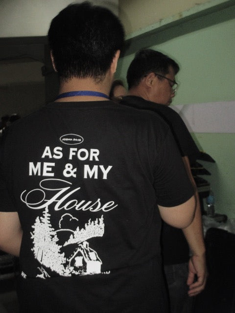 "AS FOR ME" Shirt - Black