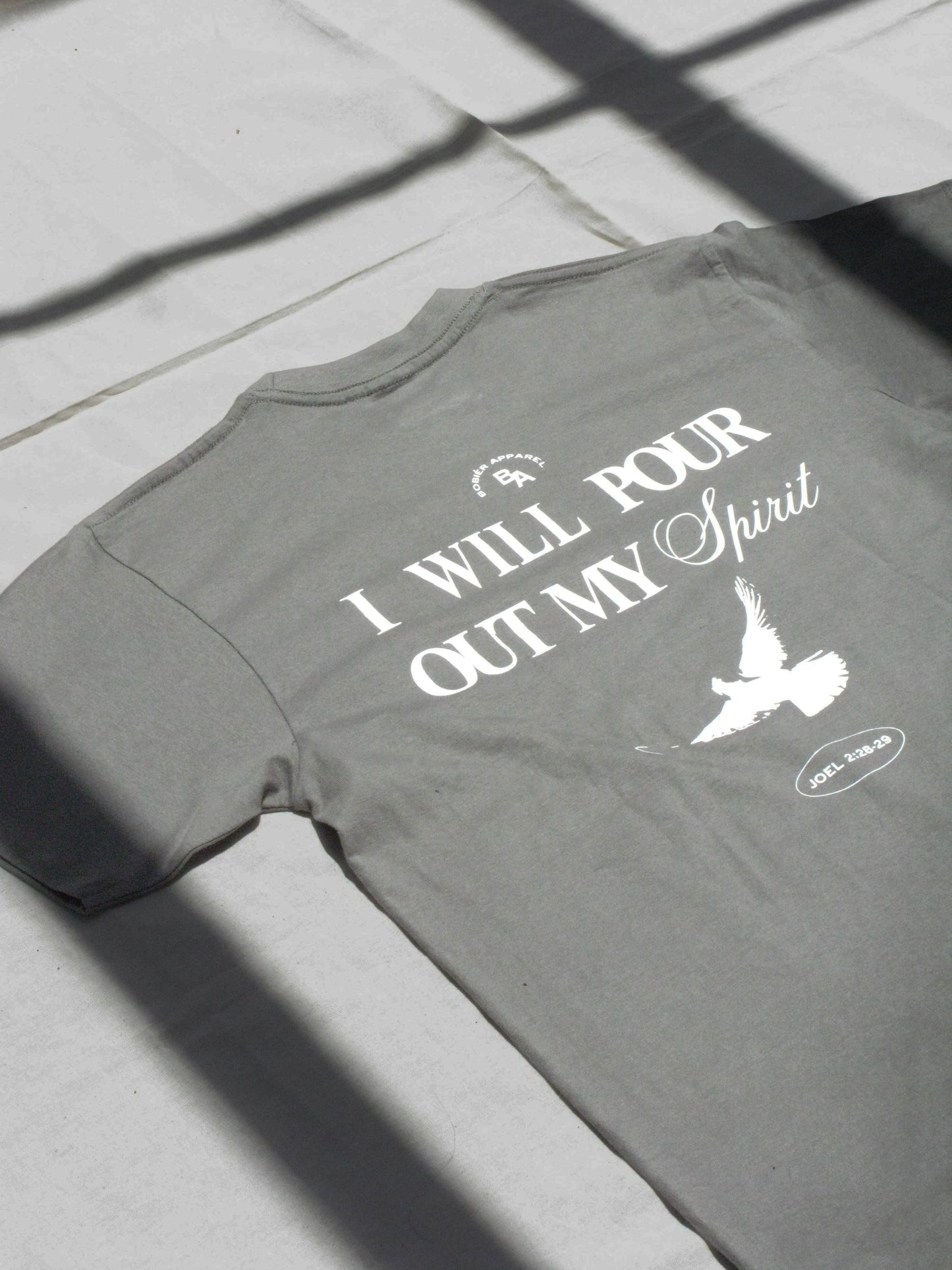 “I WILL POUR OUT" Shirt - Sage
