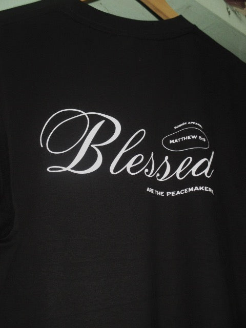 "BLESSED" Shirt - Black